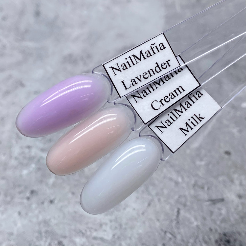 Неил Мафия Жидкий полигель Lavender,Cream,Milk 15мл