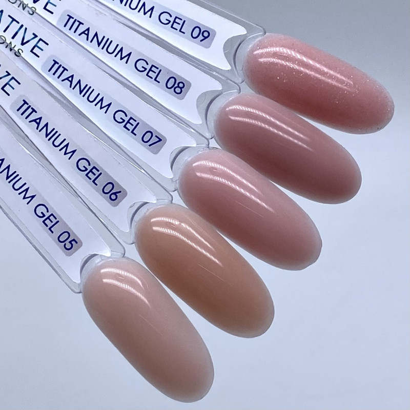 Креатив Гель "Titanium Gel" 15мл №05,06,07,08,09